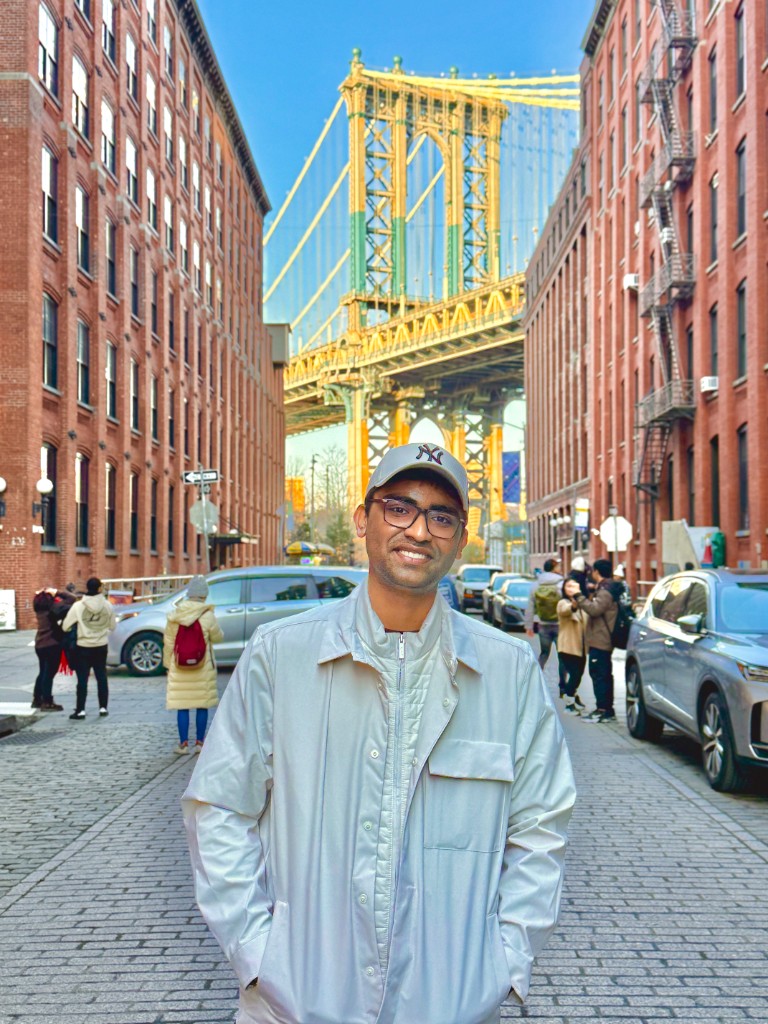 Portrait of Krrish Ghindani, founder of Meridian